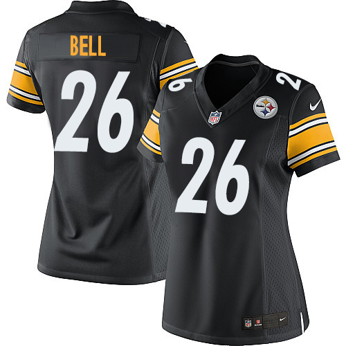 Women's Limited Le'Veon Bell Nike Jersey Black Home - #26 NFL Pittsburgh Steelers